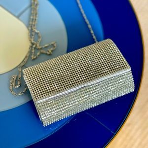 Mini Crossbody in sparkling crystals